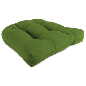 Sunbrella 1-Piece Spectrum Cilantro Standard Patio Chair Cushion