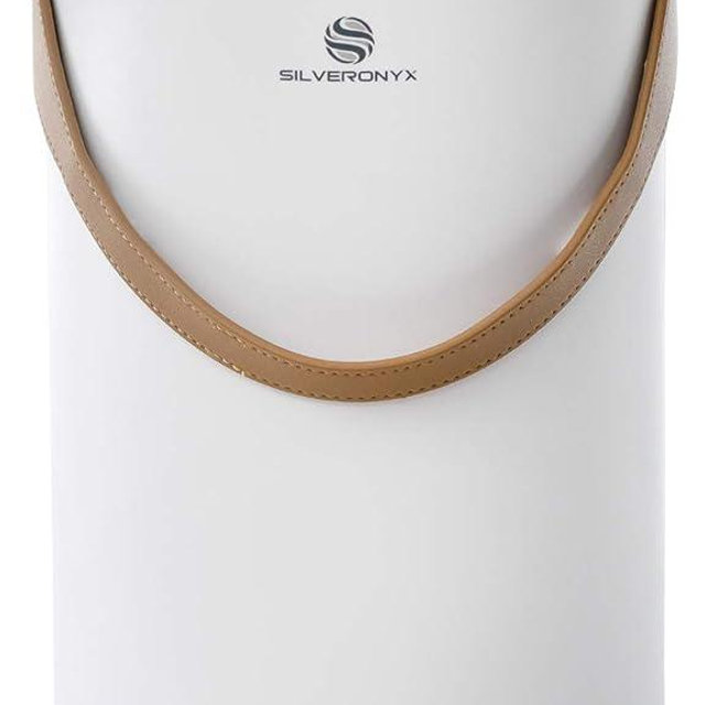 HEPA Air Purifier for Home Allergies Pets Hair in Bedroom, True HEPA Filter 3-in-1 Cleaner, Remove Pet Dander, Odor, Dust, in Living Room, Office, Desktop, Portable, Sleep Mode, 3-Speed, White