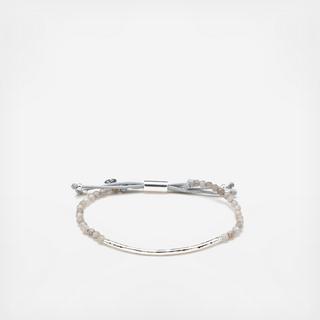 Balance Gemstone Silver Bracelet