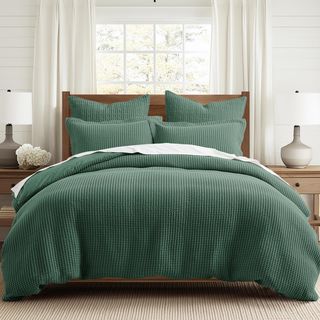 Mills Waffle 3-Piece Duvet Set