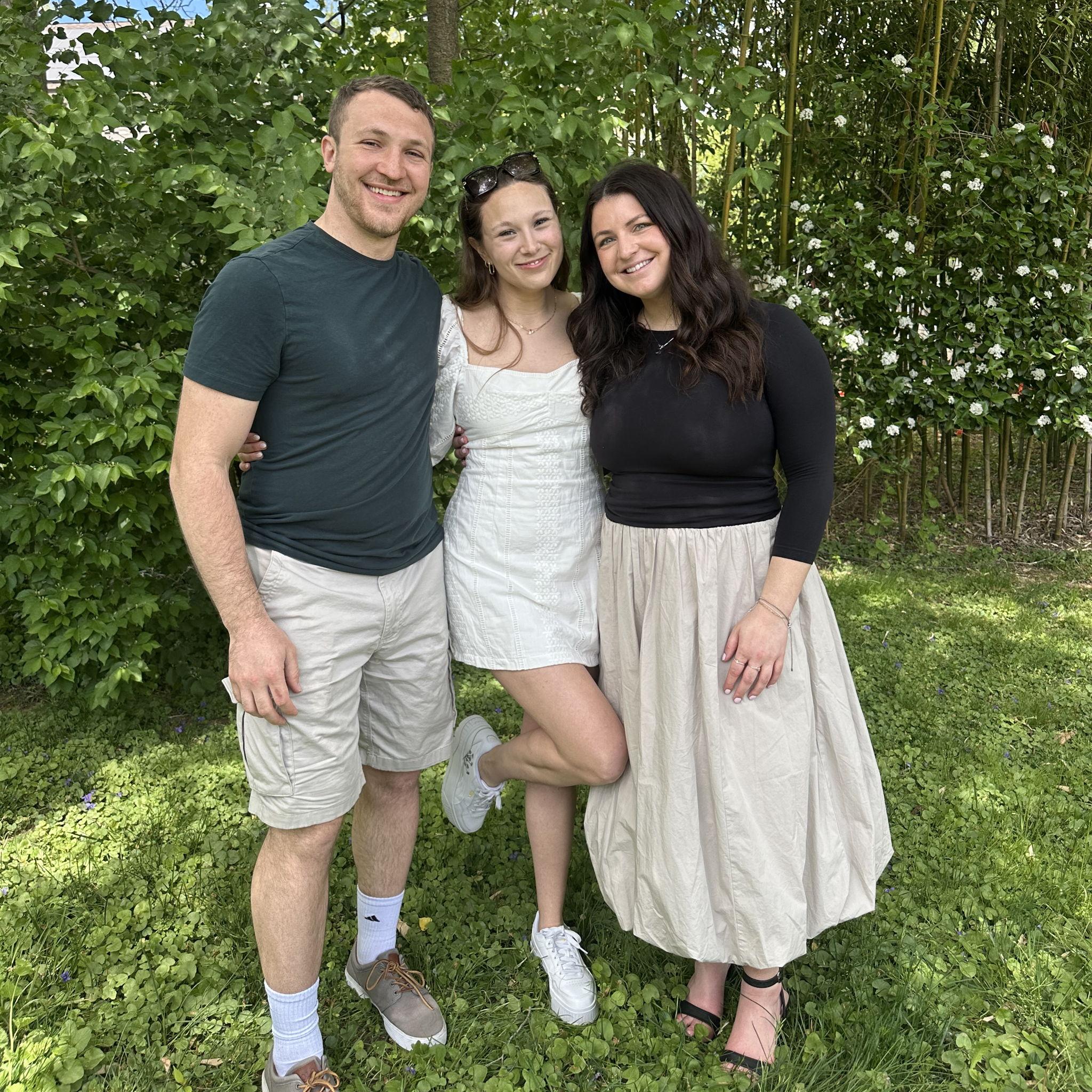 With Jesse's sister Kaylee!