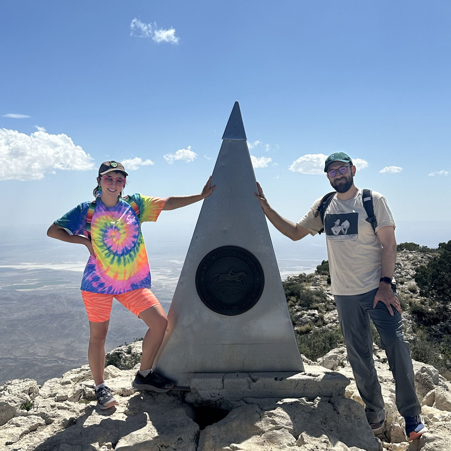 We climbed to the top of Guadalupe Peak, the highest point in Texas! 2024