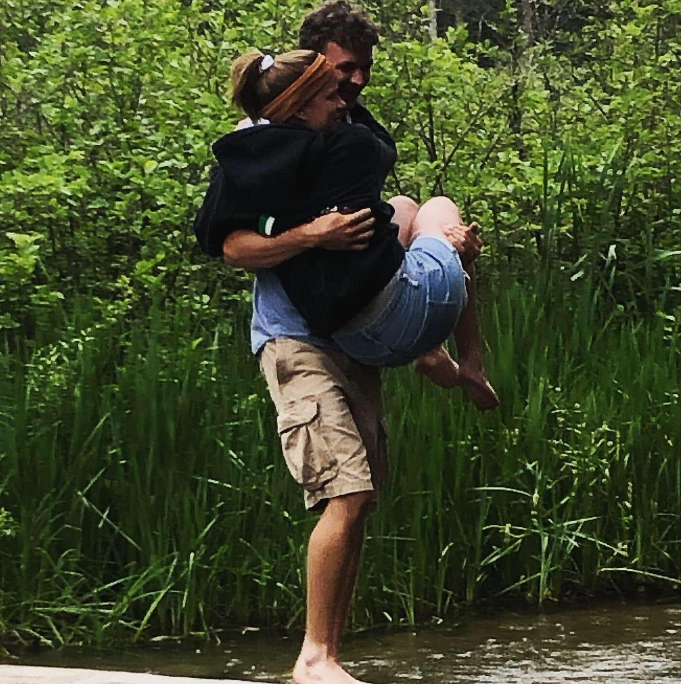 Had to get carried back across the Mississippi!