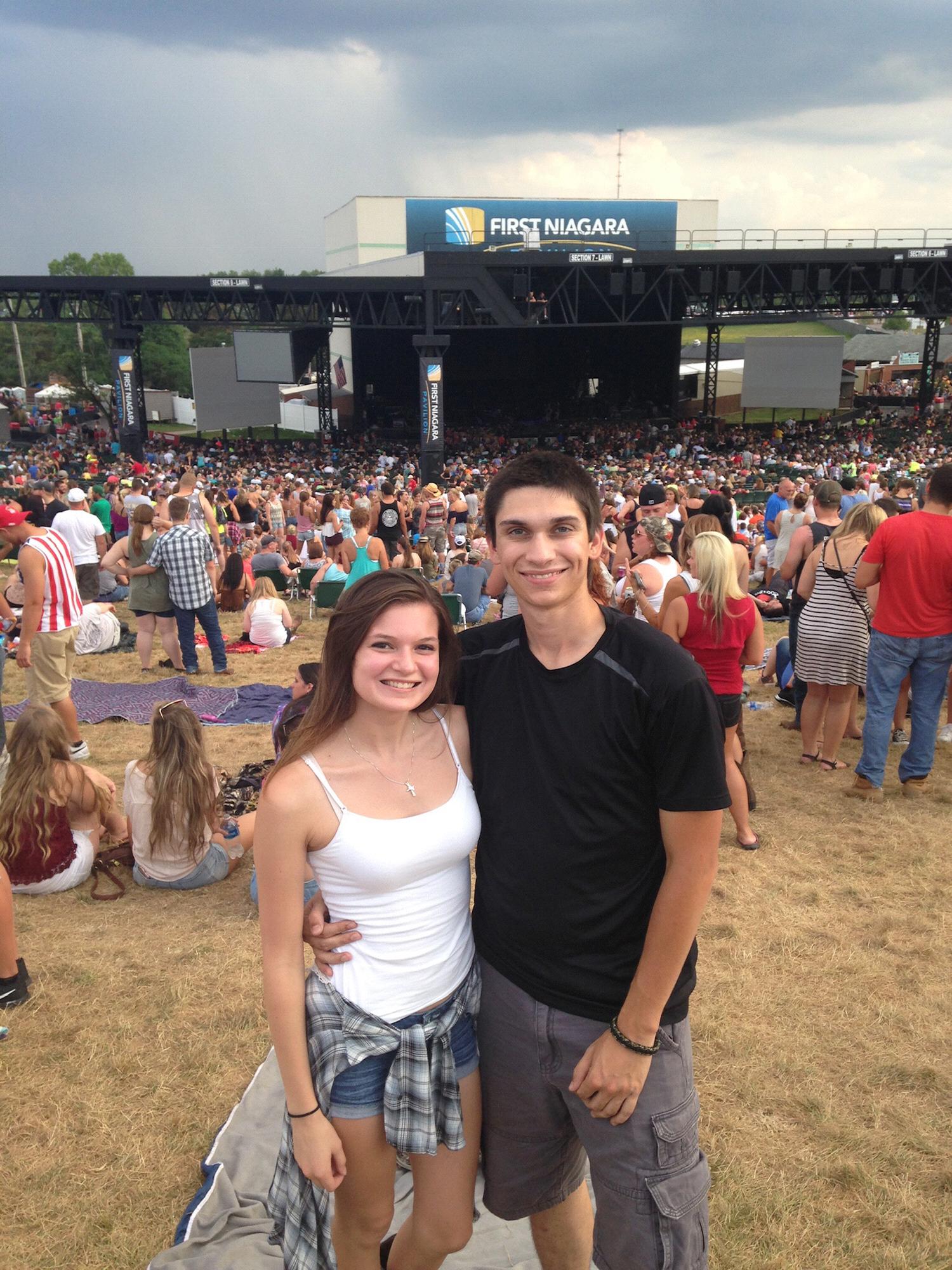 Our first concert together, Luke Bryan