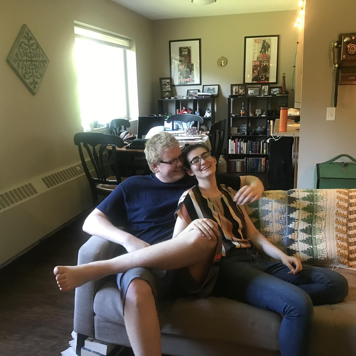 Our first apartment in Manlius, NY. (Summer 2022)
