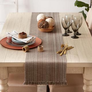 Variegated Fringe Table Runner