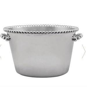 Pearled Medium Ice Bucket