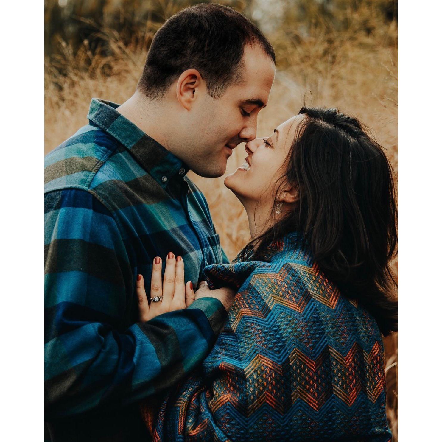 Engagement photos by Rachelle Horning Photography