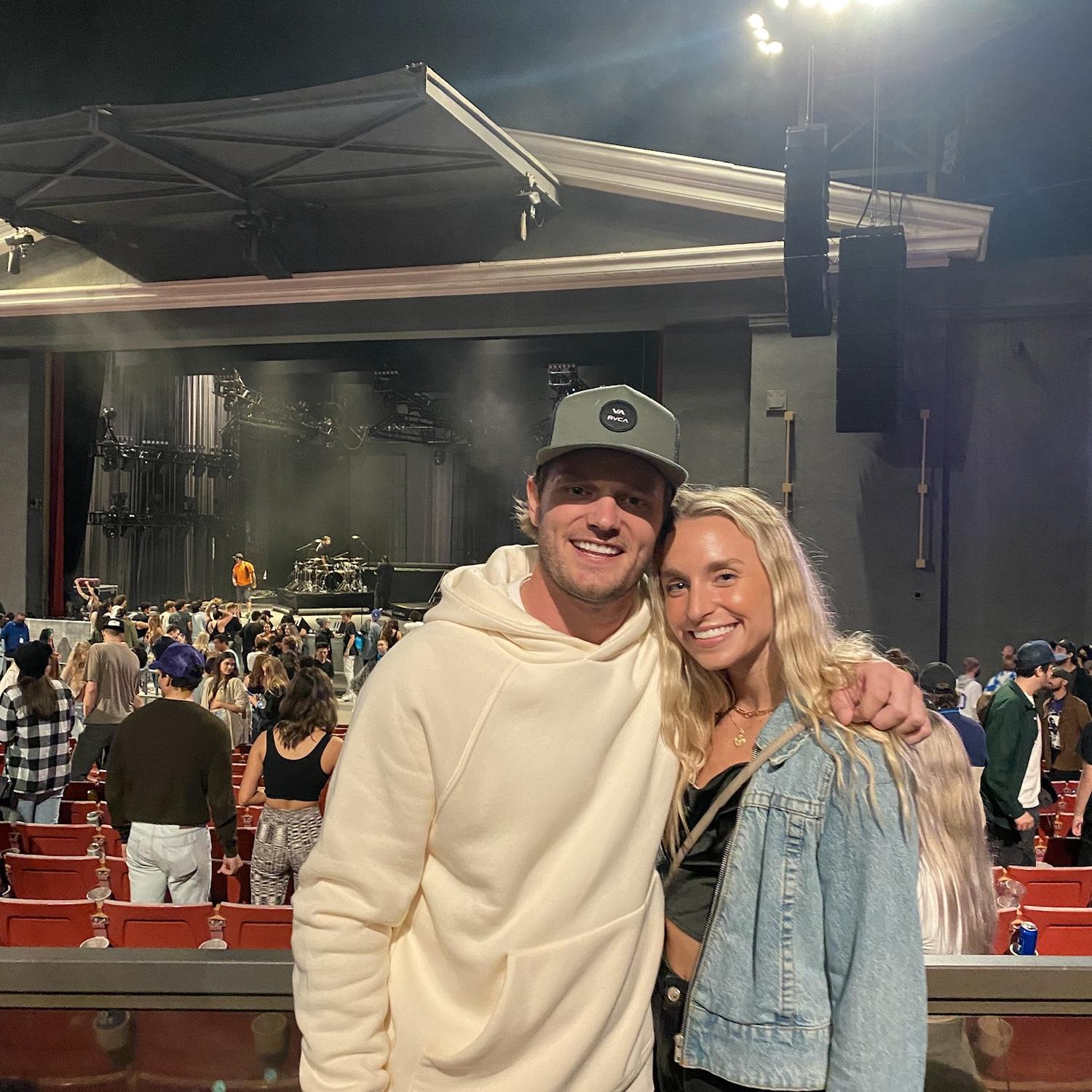 First concert together - The Greek Theater, Los Angeles - 2021