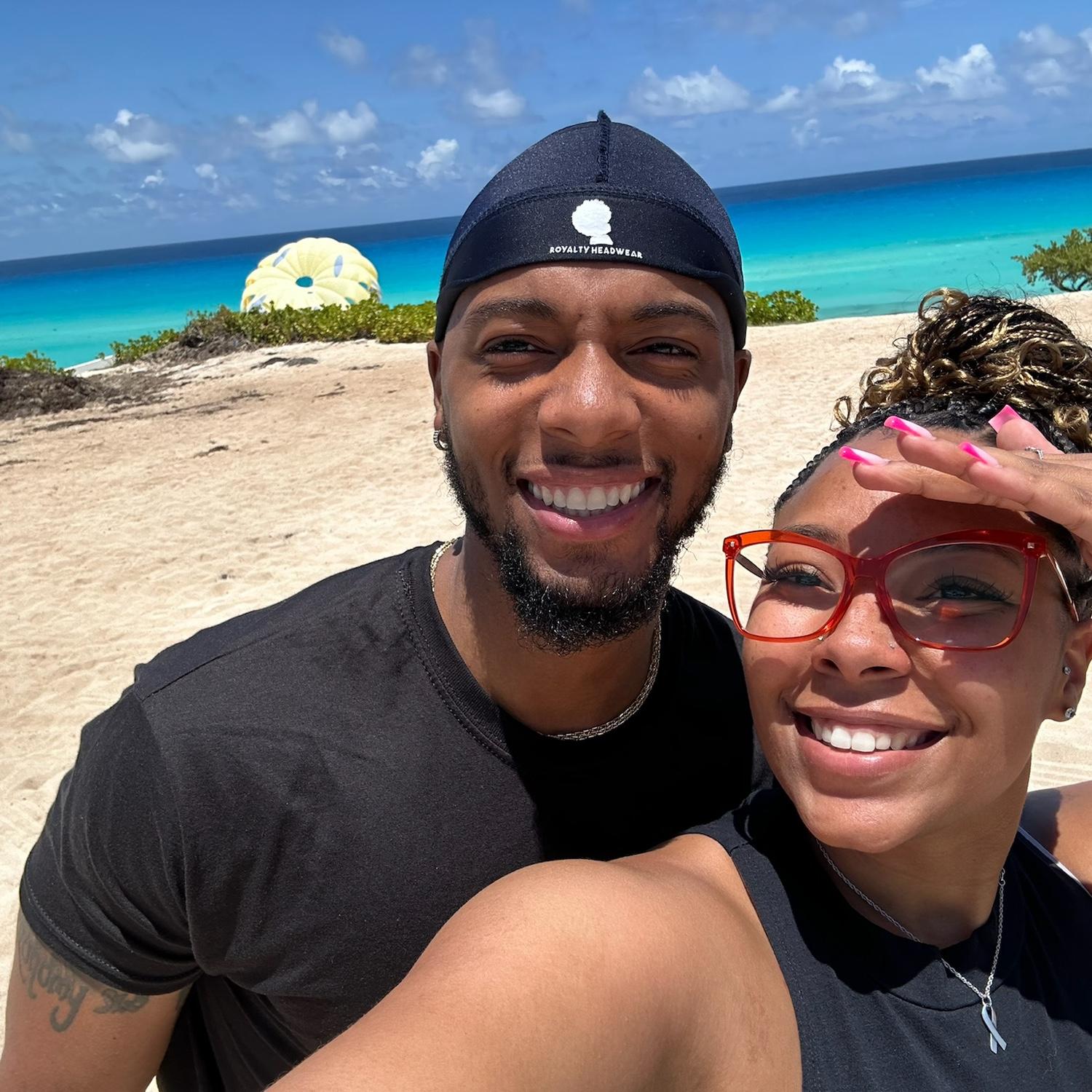 Touched down in Cancun !! The vacation that started out journey as Fiances💍🫶🏽