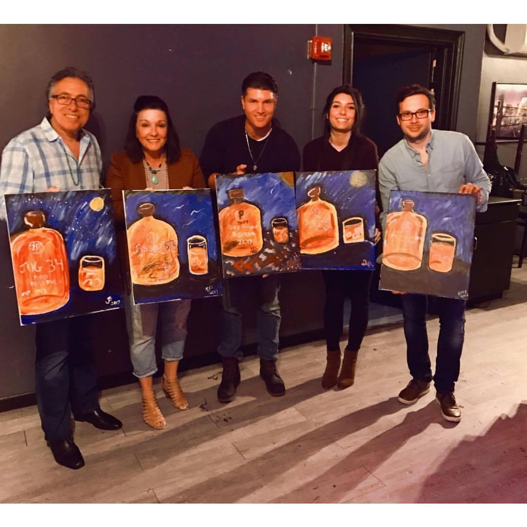 Paint night with the Piros