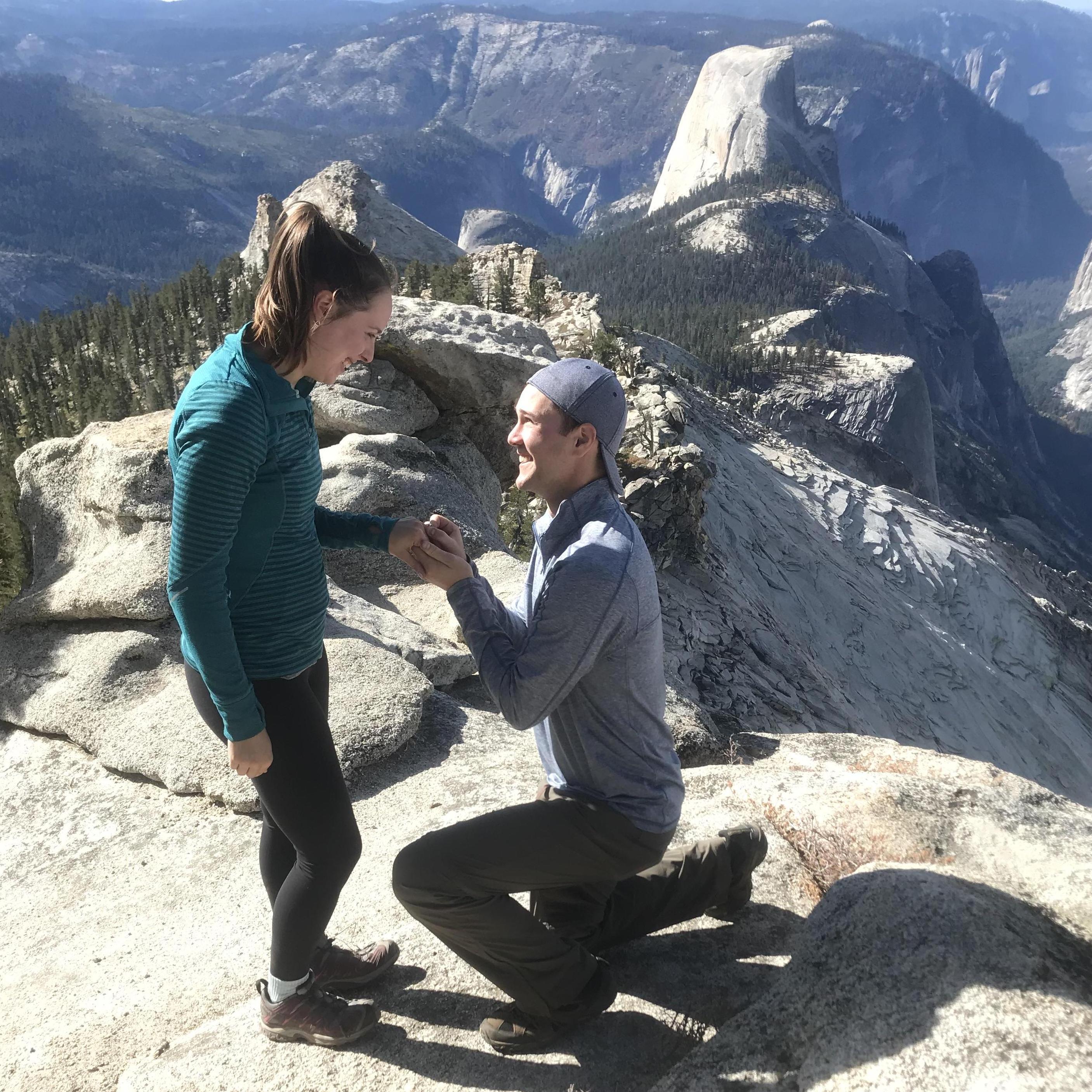 And with that, Max got down on one knee and asked Hannah to marry him!