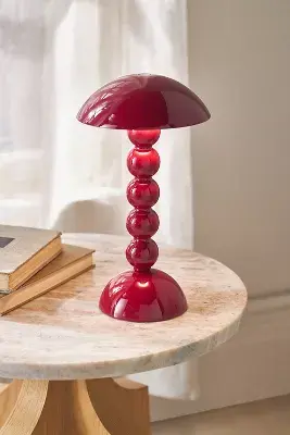 Bobbin LED Portable Rechargeable Table Lamp