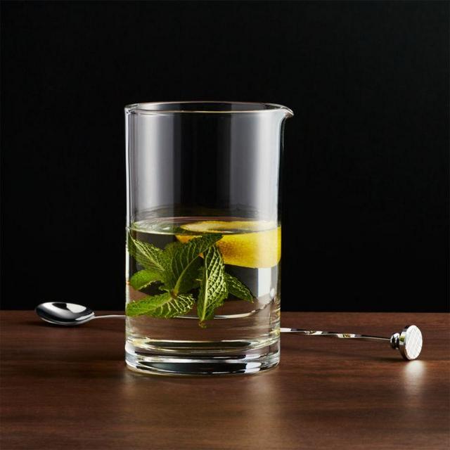 Crate & Barrel Cocktail Mixing Glass