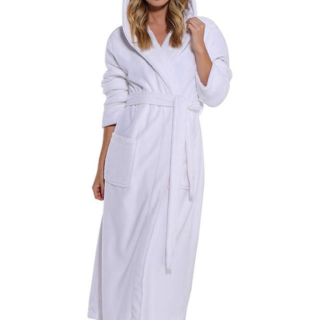 Turquaz Plush Robes For Women, Soft Warm Fleece Bathrobe for Women
