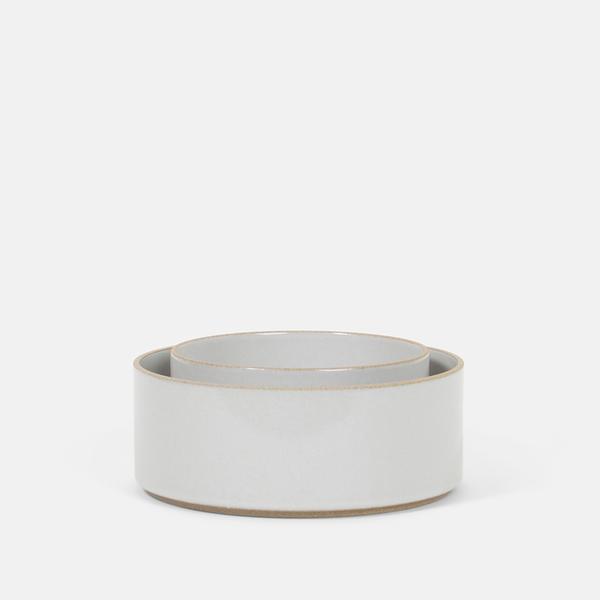 Tall Cylinder Grey Bowl - MEDIUM