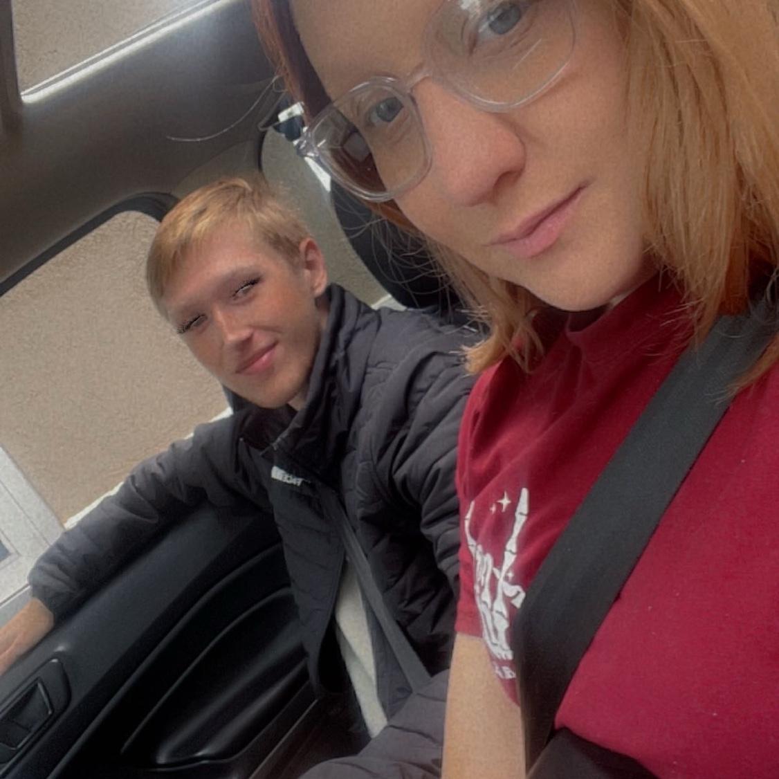 Baby doctor trip before Kasey was born