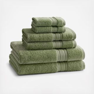 Company Cotton Turkish Cotton 6-Piece Bath Towel Set