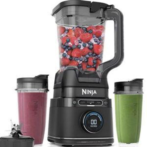 Ninja Detect Power Blender Pro + Personal Single-Serve, BlendSense Technology, 1800PW, Pitcher, To-Go Cups - TB301