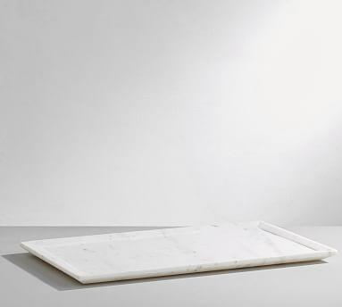 White Marble Rectangular Platter