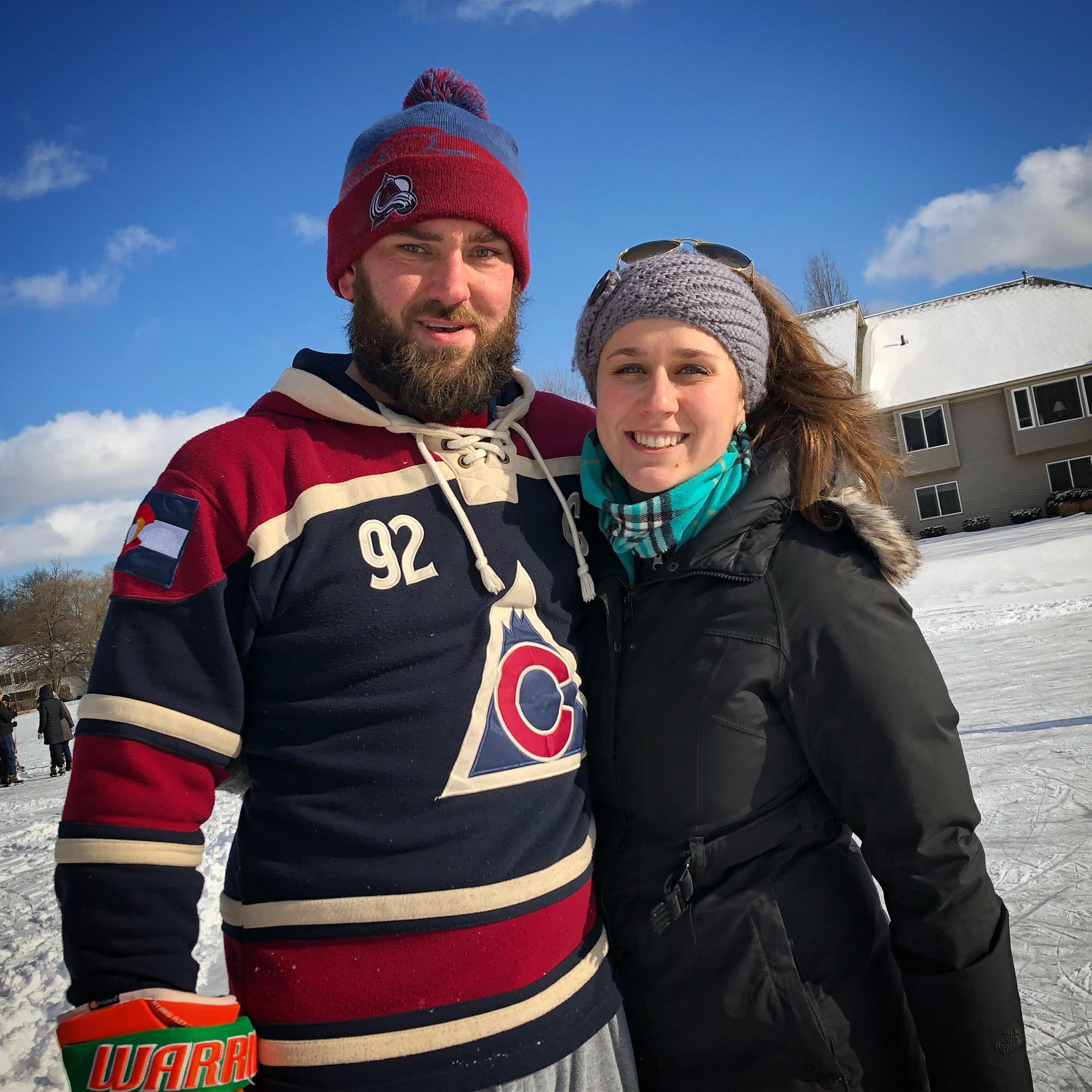 Skating on the Pond - January 2019
