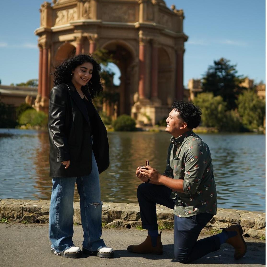 The best day ever! March 7, 2021. Our engagement day!