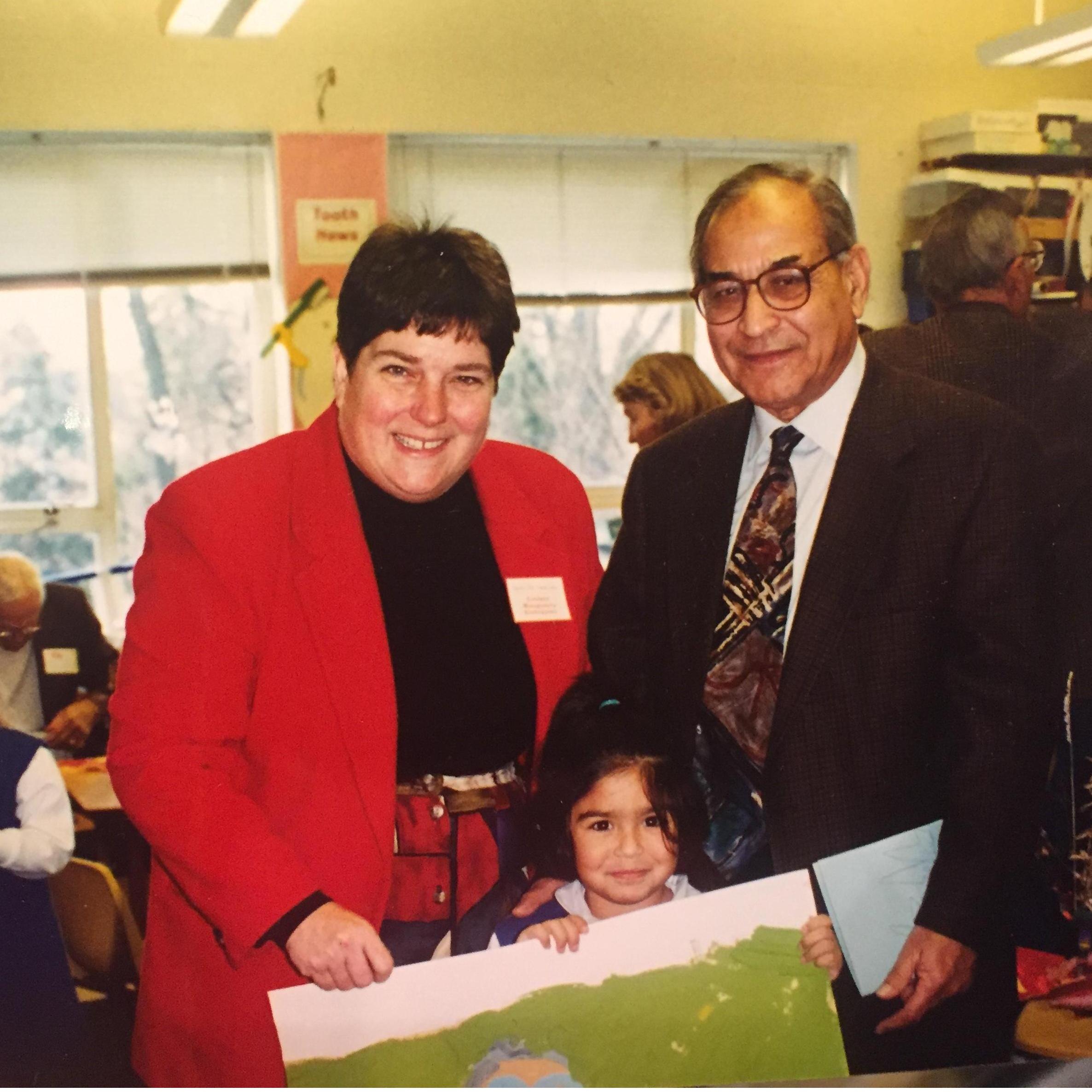 Nana-Abu would fly from Pakistan for every single Grandparents Day at Amena and Fatima's schools.