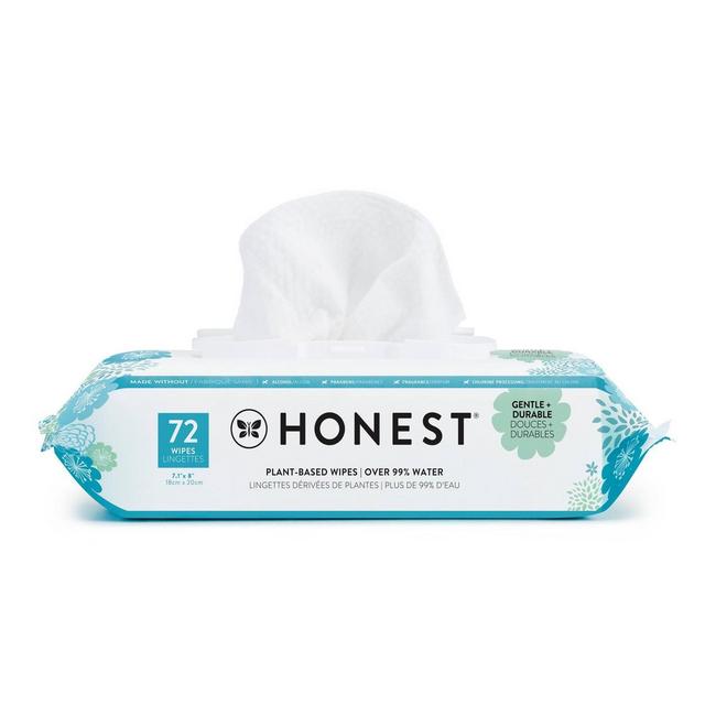 The Honest Company Classic Print Baby Wipes - 72ct