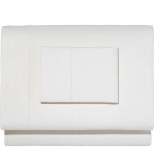 280-Thread-Count Pima Cotton Percale Sheet Set, Size: Queen, Color: White