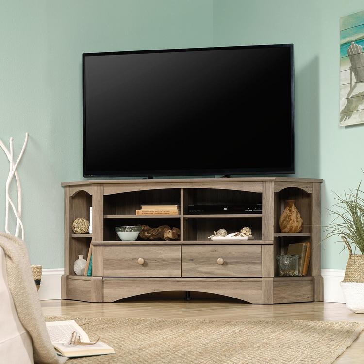 Sauder Harbor View Corner Entertainment Credenza Zola