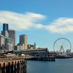 Seattle Waterfront and Great Wheel
