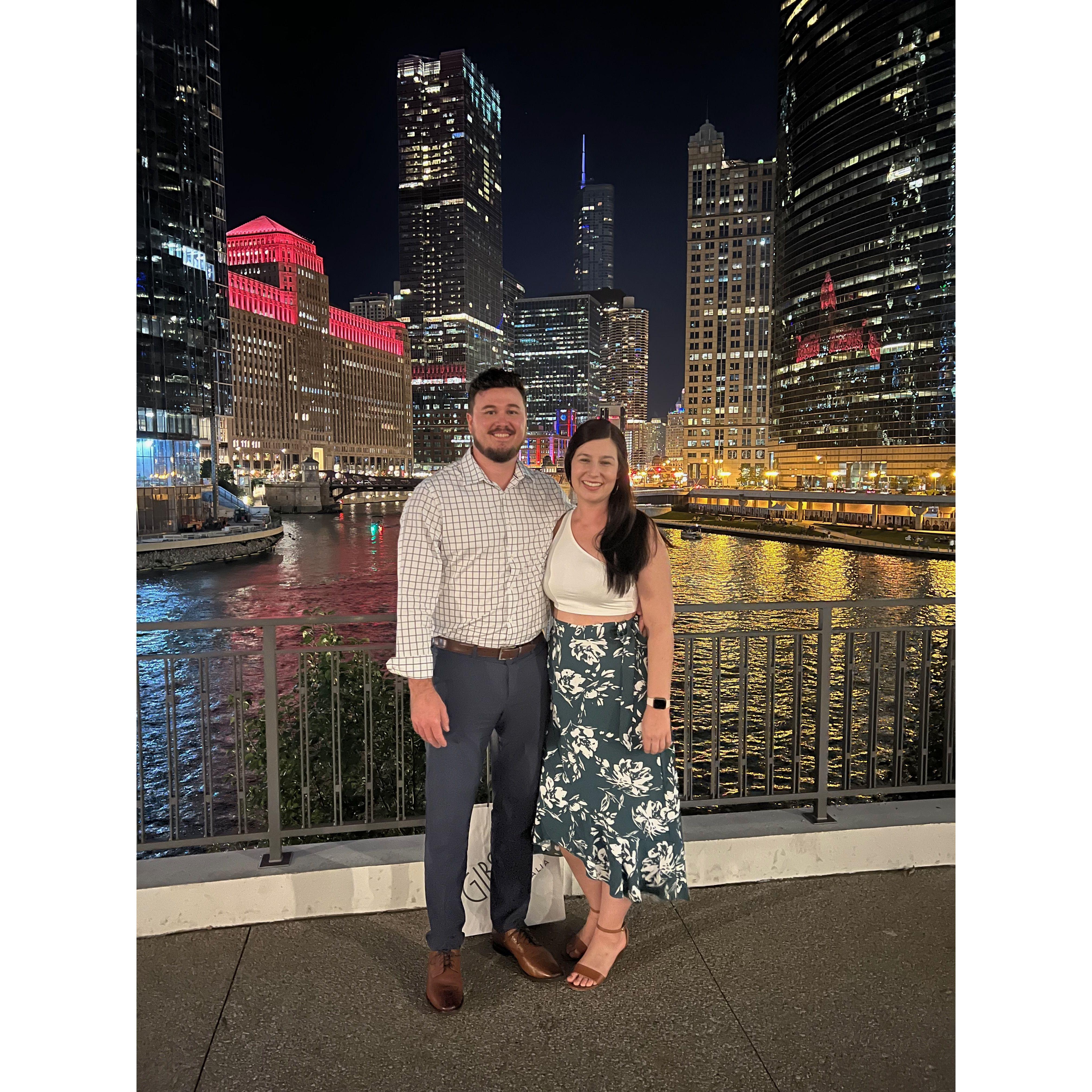 Chicago, our 2nd anniversary trip!