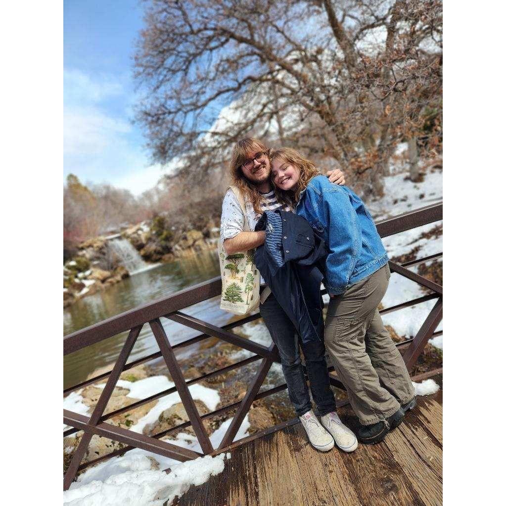At Red Butte Garden the day some of our friends got engaged!