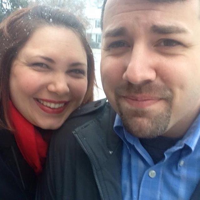 House hunting in Cleveland... in the snow. March 2014.