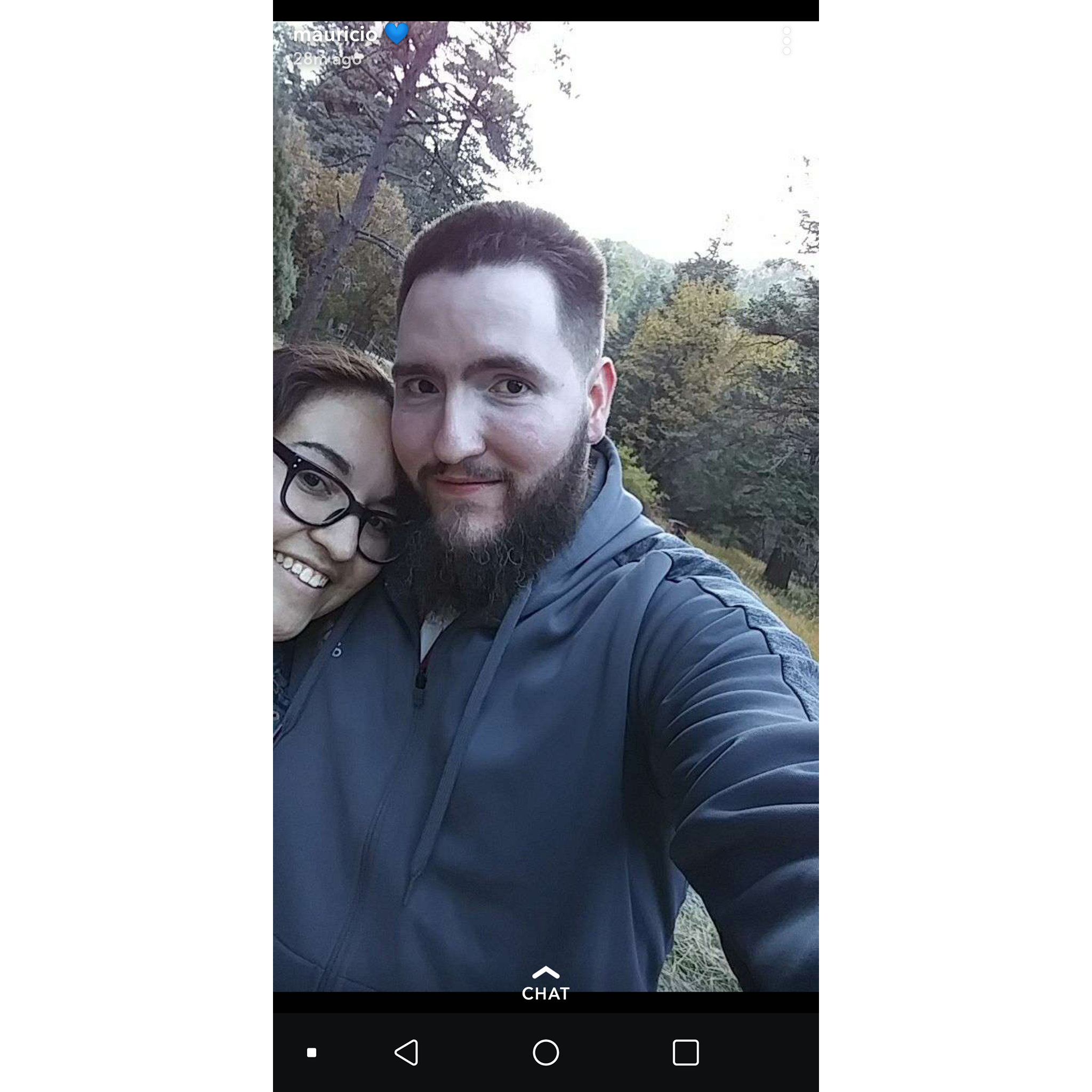 Our first picture together after we had become "Super Friends." We were still friends but we had the intention of dating.
