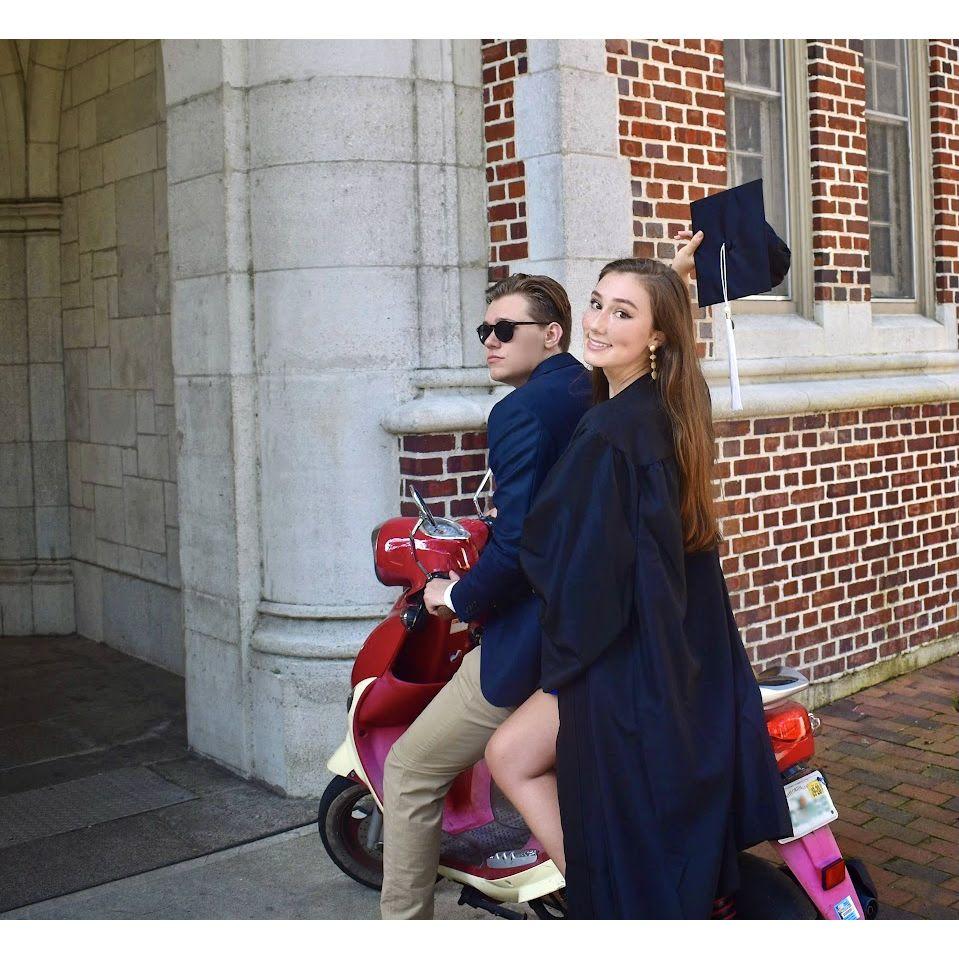Brittany graduates with her bachelor's in anthropology (during covid), 5/2020