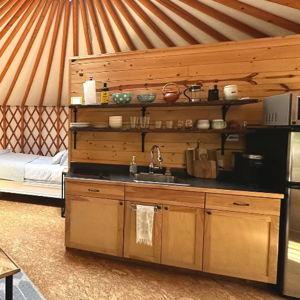 Add a Kitchen to Our Yurt