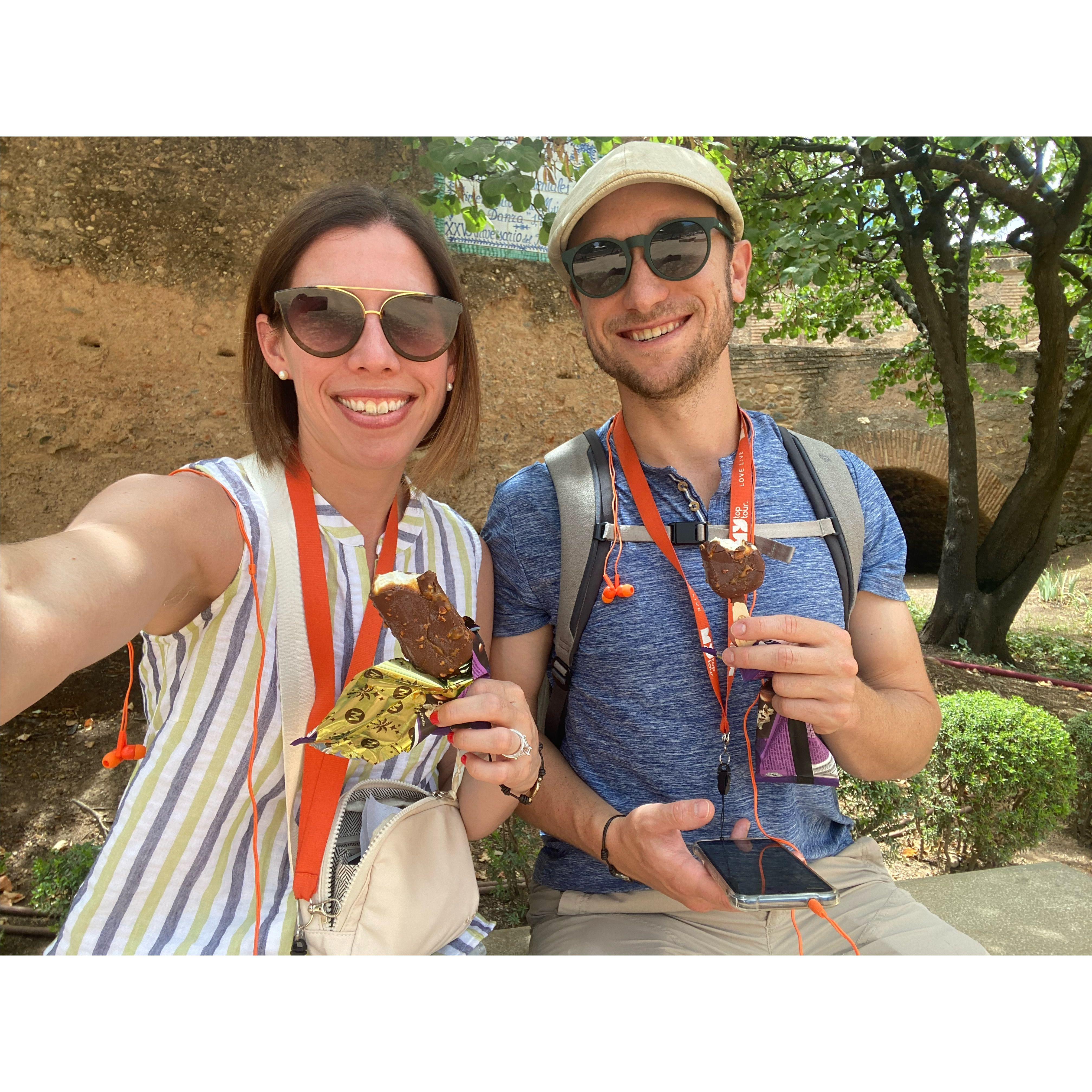 Alhambra in Granada, Spain