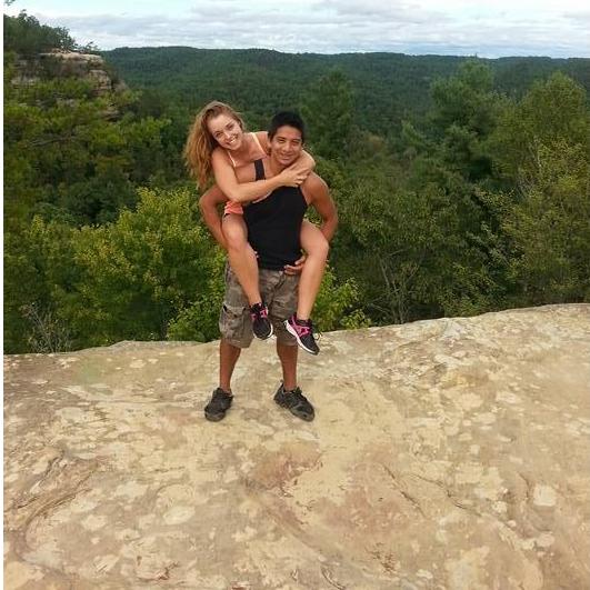 Our first trip to Red River Gorge together!