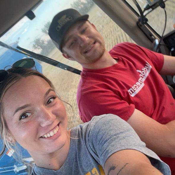 June 21, 2024: Danielle's first wheat harvest!