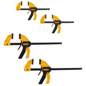 Medium and Large Trigger Clamp (4-Pack)