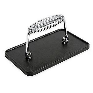 Artisanal Kitchen Supply® 8-Inch x 5-Inch Pre-Seasoned Cast Iron Grill Press