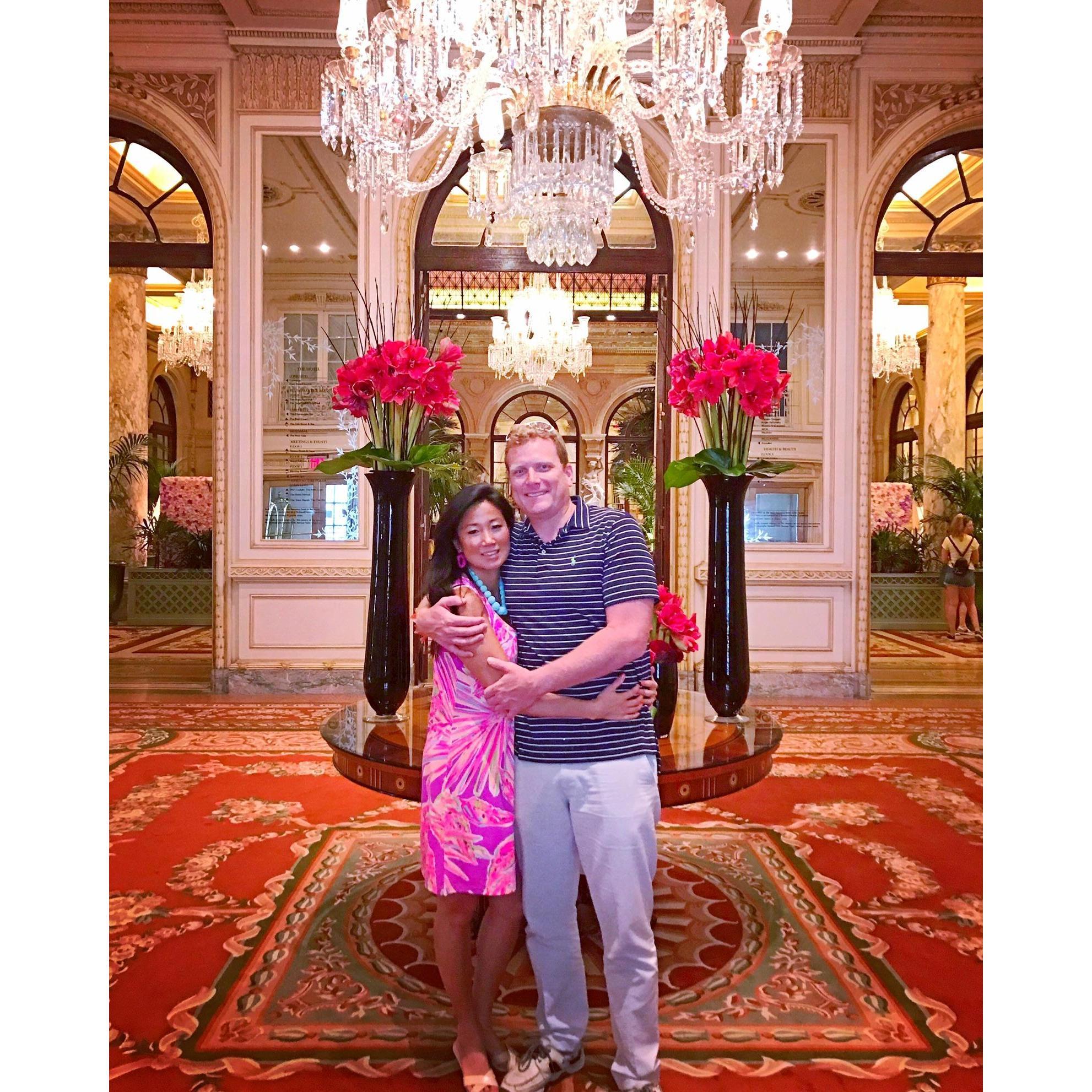 High Tea at the Plaza, NY, NY August 2018