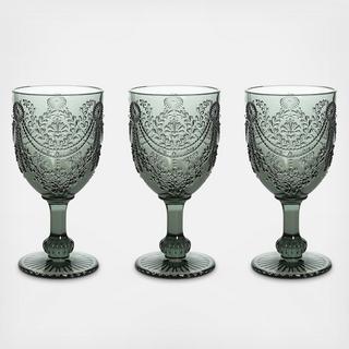 Goblet Glass, Set of 3