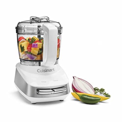 Cuisinart MCH-4 Core Custom 4-Cup Mini Chopper, White and Stainless