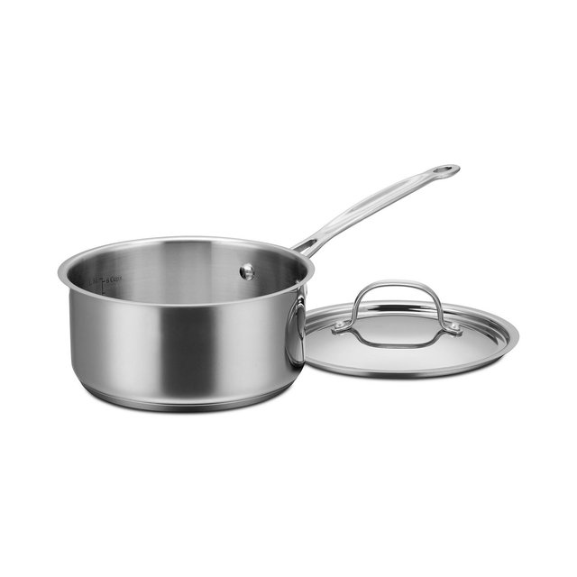 Cuisinart Chef's Classic™ Stainless Steel 2-Qt. Pour Saucepan with Lid