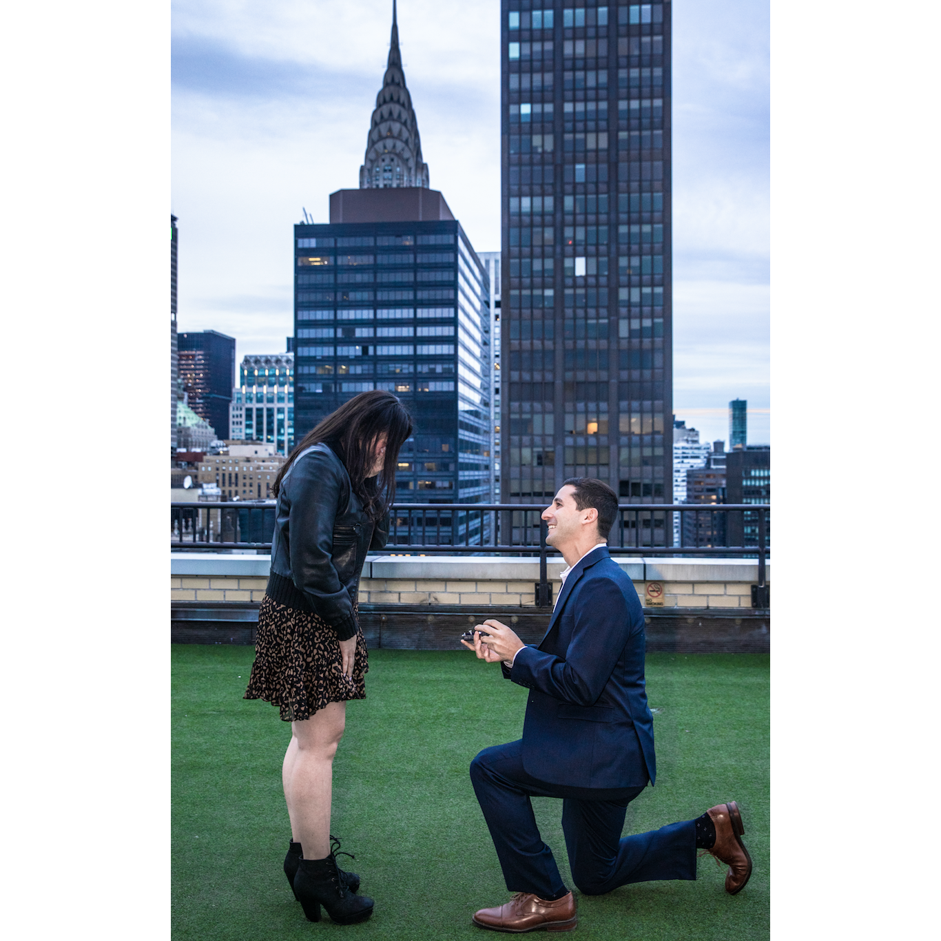 Alex asked, Becca said yes!