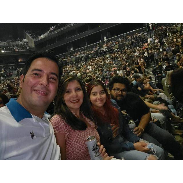 Marc Anthony's concert.