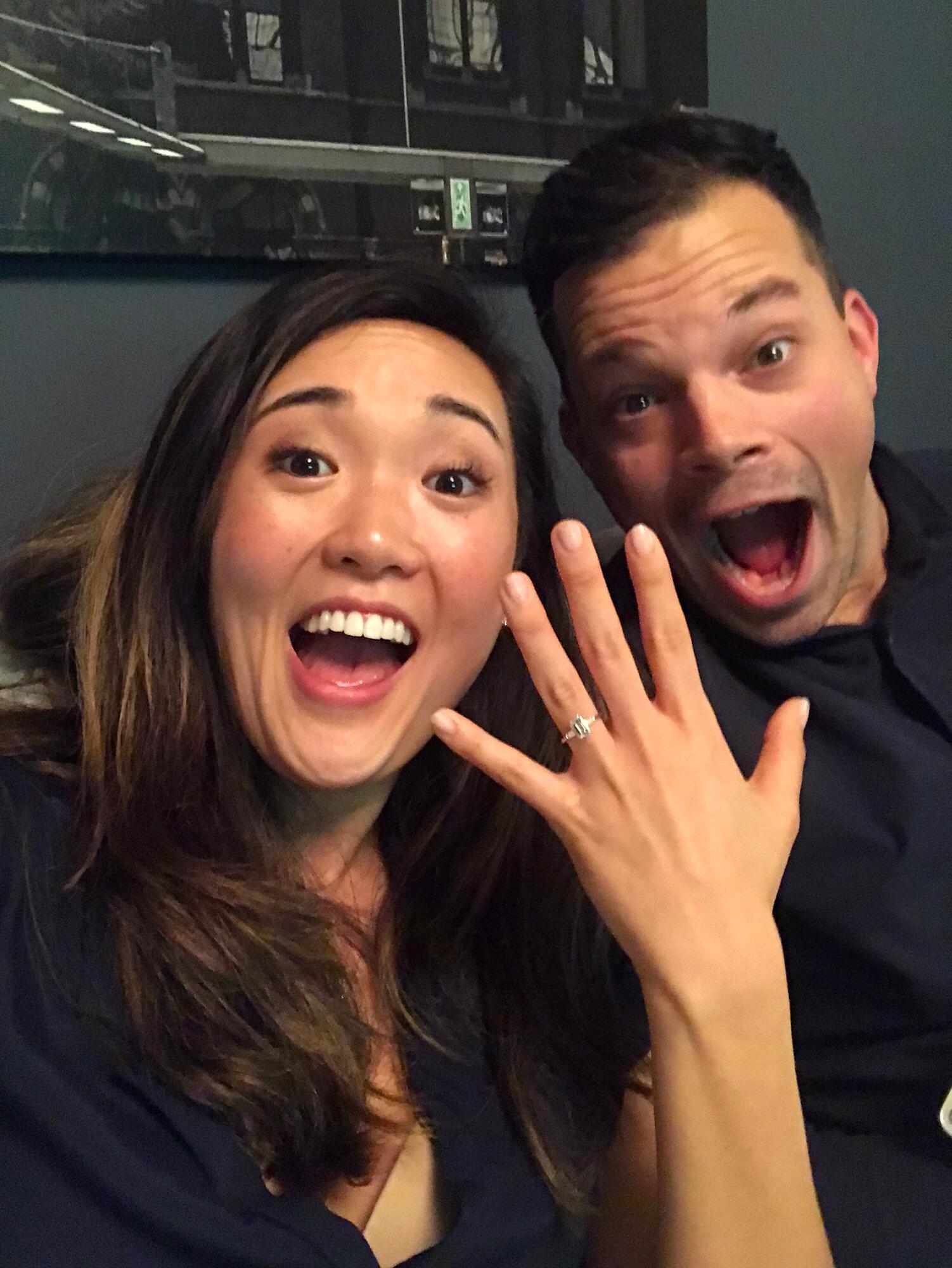 The day we got engaged!!