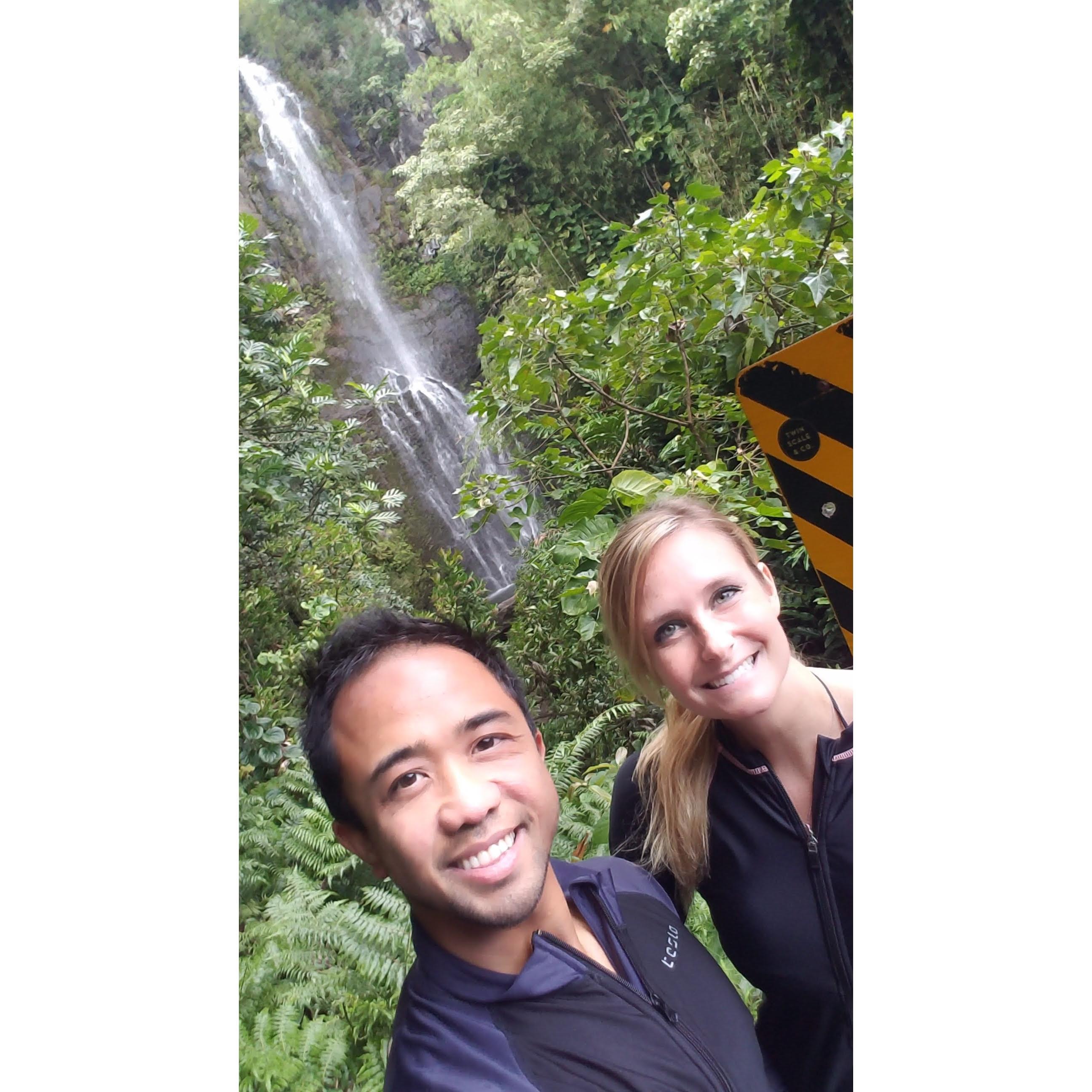 Chasing waterfalls in Hawaii